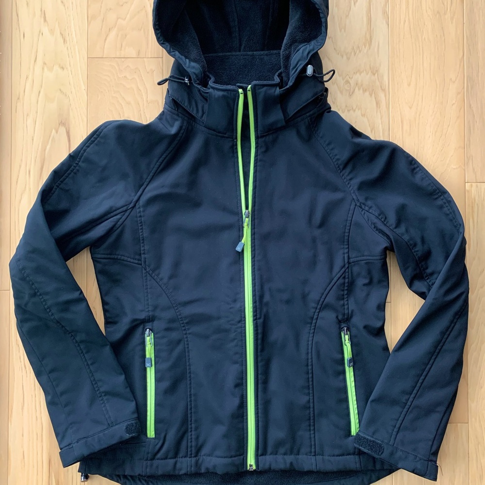 Soft shell fleece lined jacket